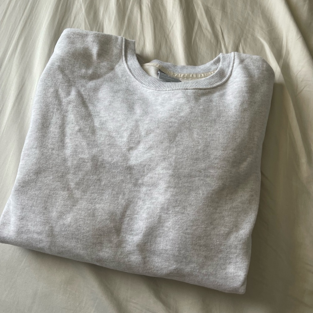 TNA Cozy Af Boyfriend Crew Neck Aritzia
